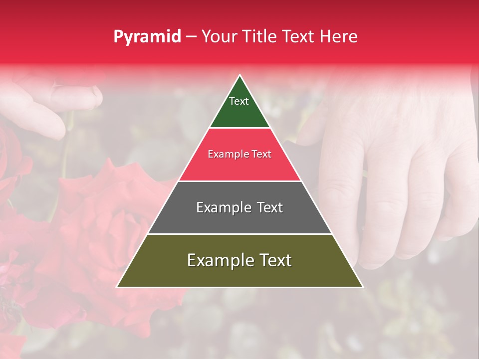 Rose Flower Cutting PowerPoint Template