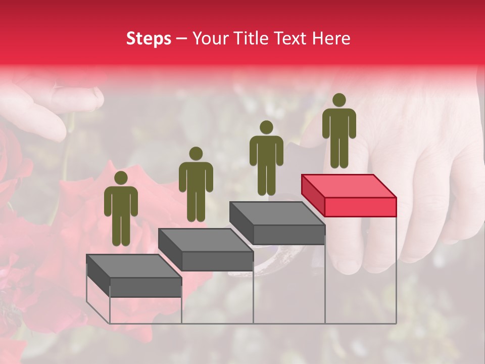 Rose Flower Cutting PowerPoint Template