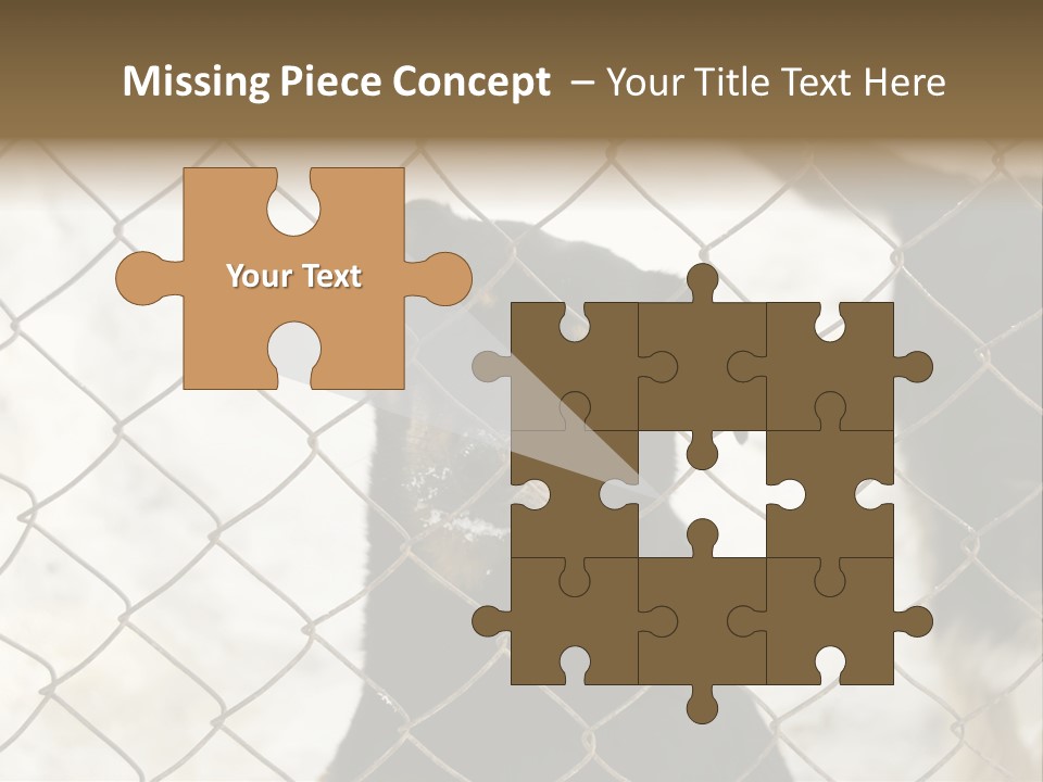 Lonely Domesticated Emotional PowerPoint Template