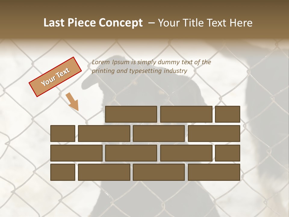 Lonely Domesticated Emotional PowerPoint Template