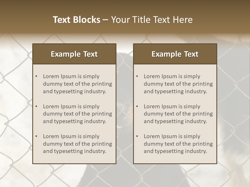 Lonely Domesticated Emotional PowerPoint Template