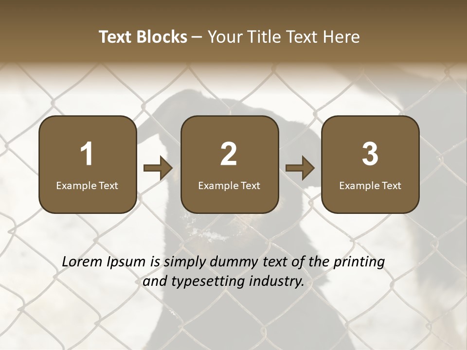 Lonely Domesticated Emotional PowerPoint Template