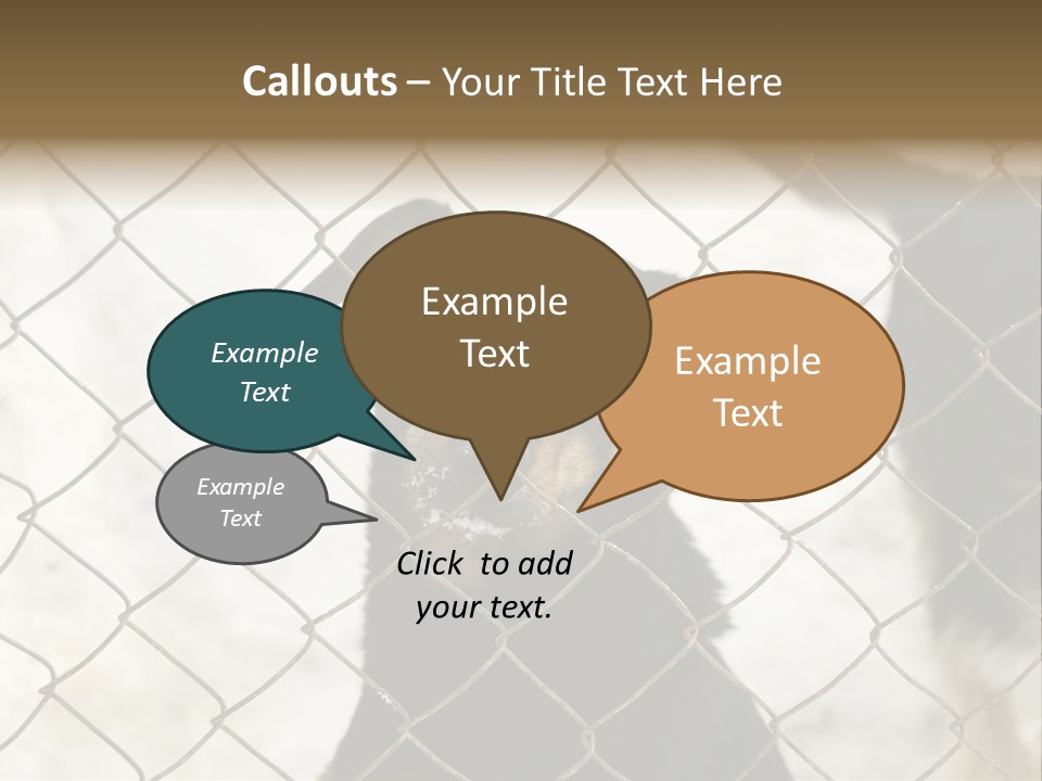 Lonely Domesticated Emotional PowerPoint Template