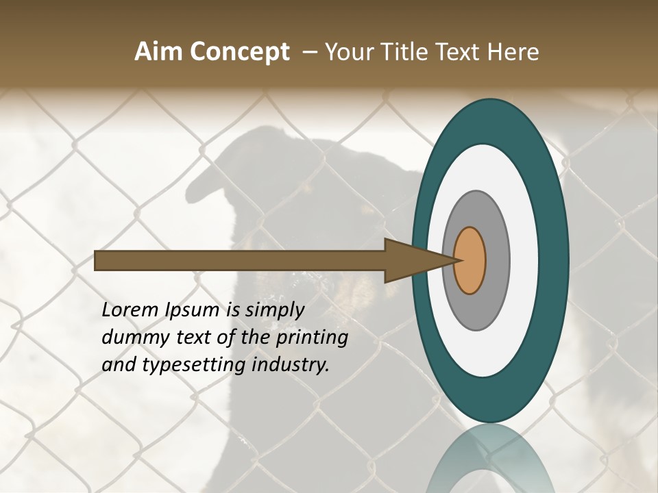 Lonely Domesticated Emotional PowerPoint Template