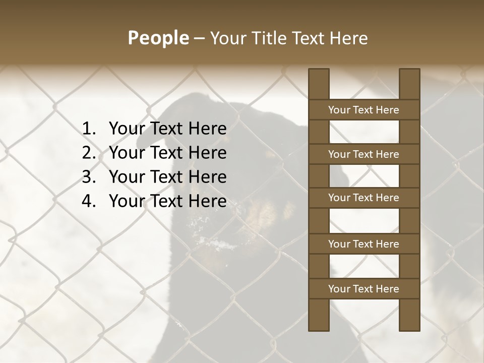 Lonely Domesticated Emotional PowerPoint Template