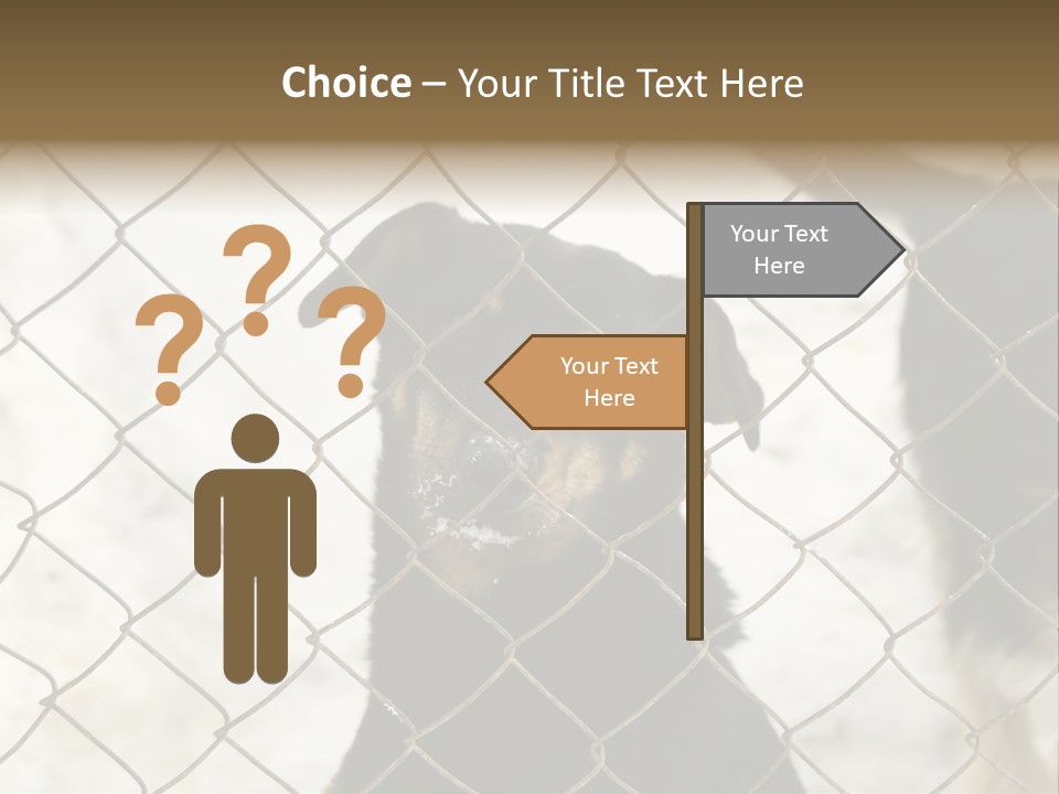 Lonely Domesticated Emotional PowerPoint Template