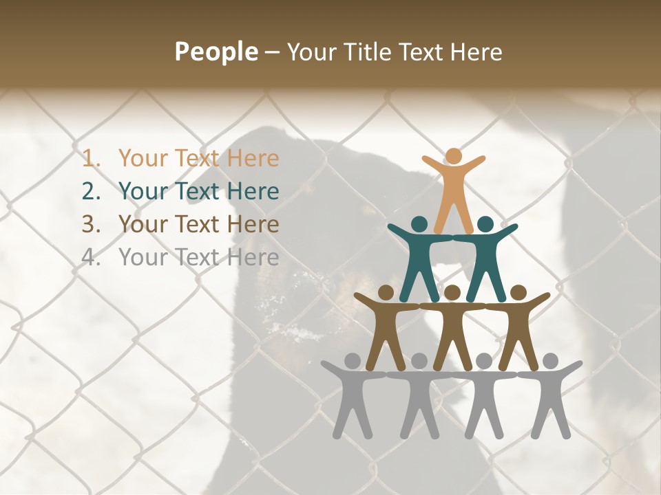 Lonely Domesticated Emotional PowerPoint Template