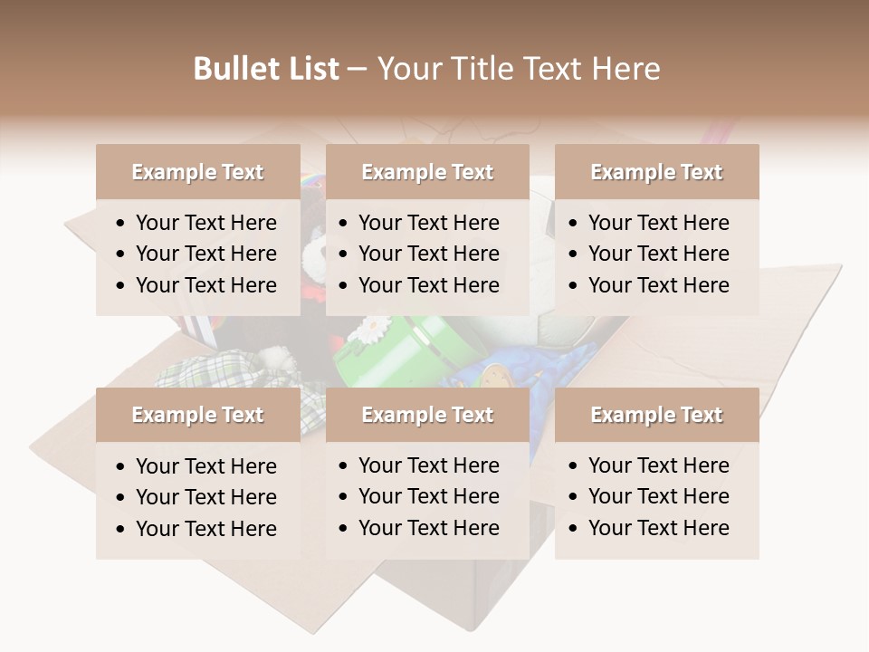 Watering Can Junk Green PowerPoint Template