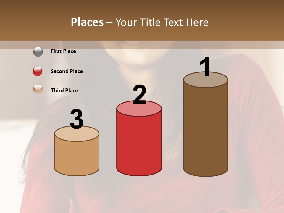 At Camera Happy Inside PowerPoint Template