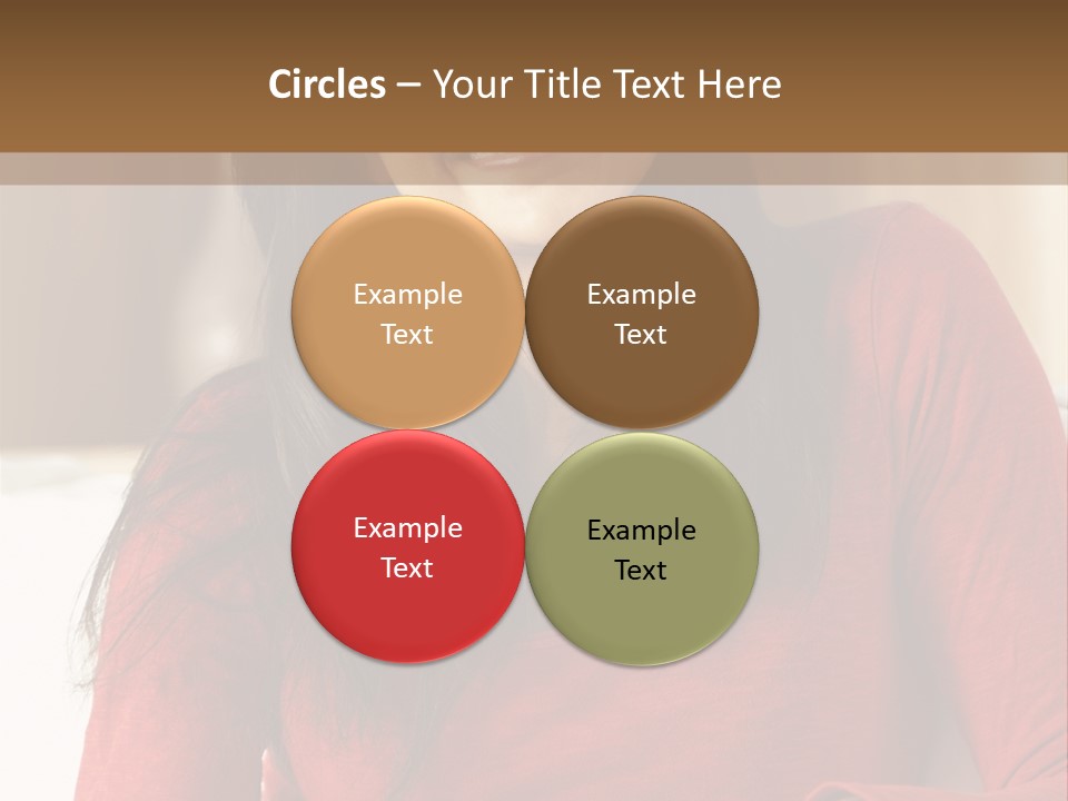 At Camera Happy Inside PowerPoint Template