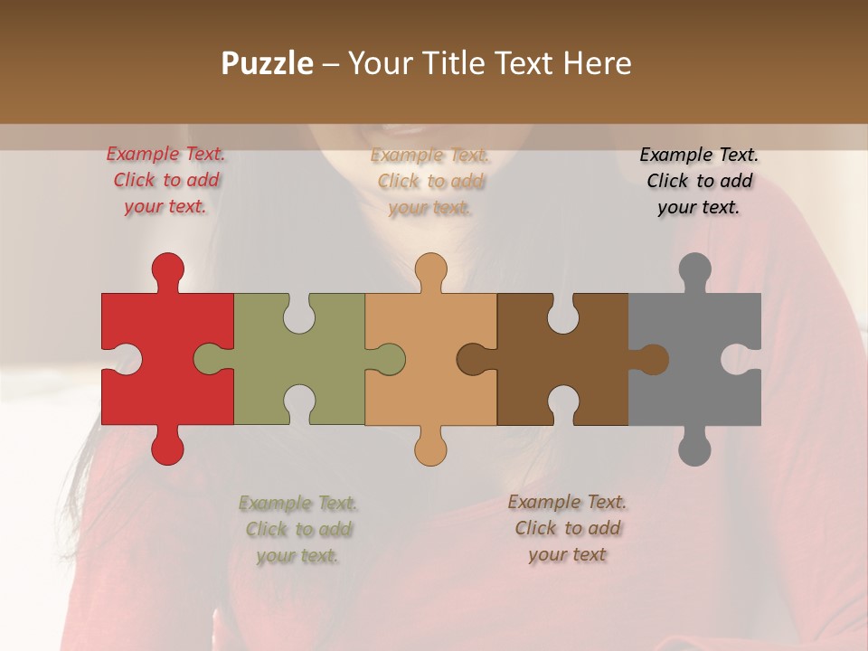 At Camera Happy Inside PowerPoint Template
