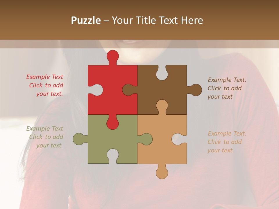 At Camera Happy Inside PowerPoint Template