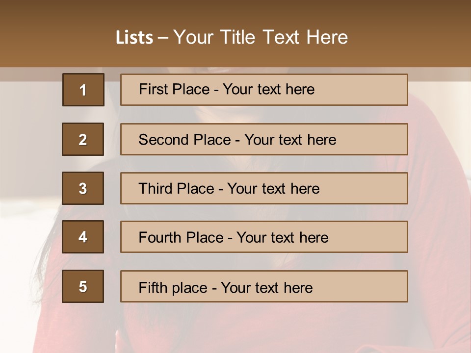 At Camera Happy Inside PowerPoint Template