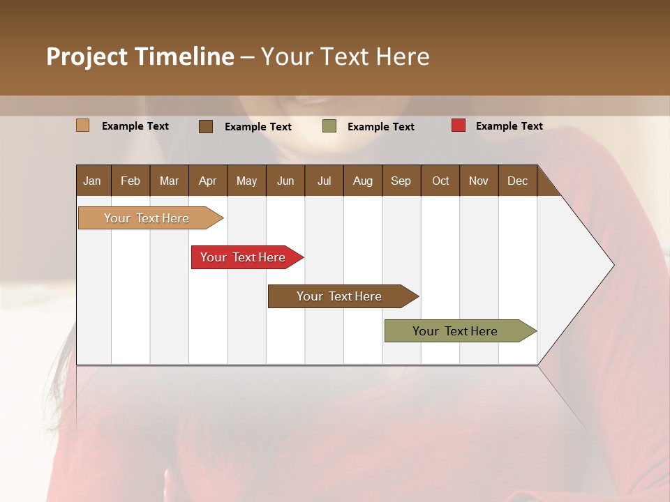 At Camera Happy Inside PowerPoint Template