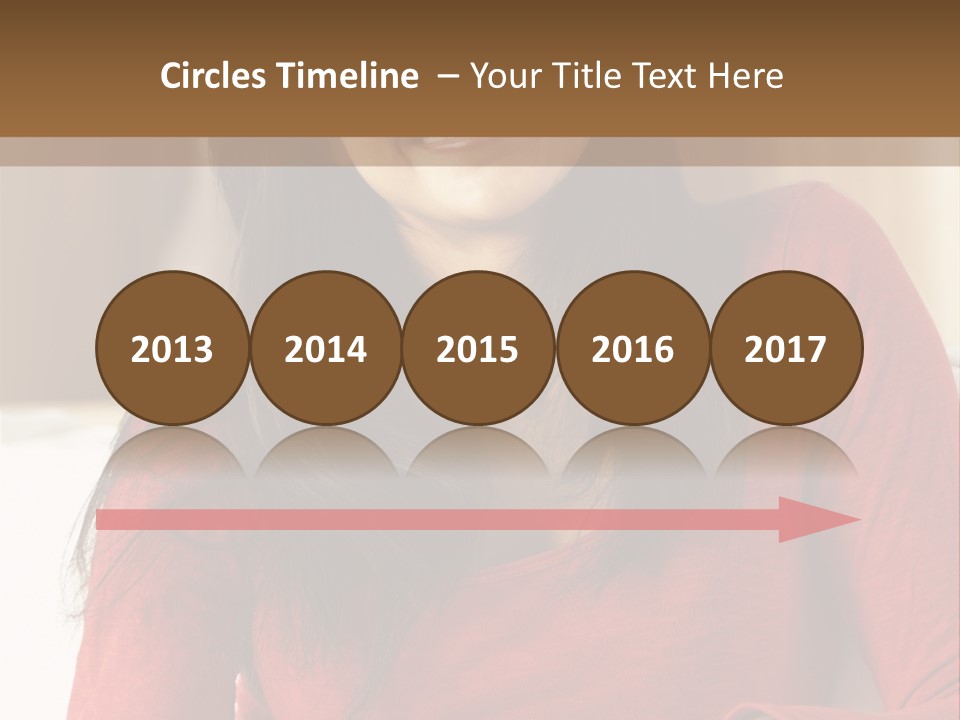 At Camera Happy Inside PowerPoint Template