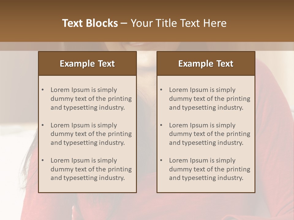 At Camera Happy Inside PowerPoint Template
