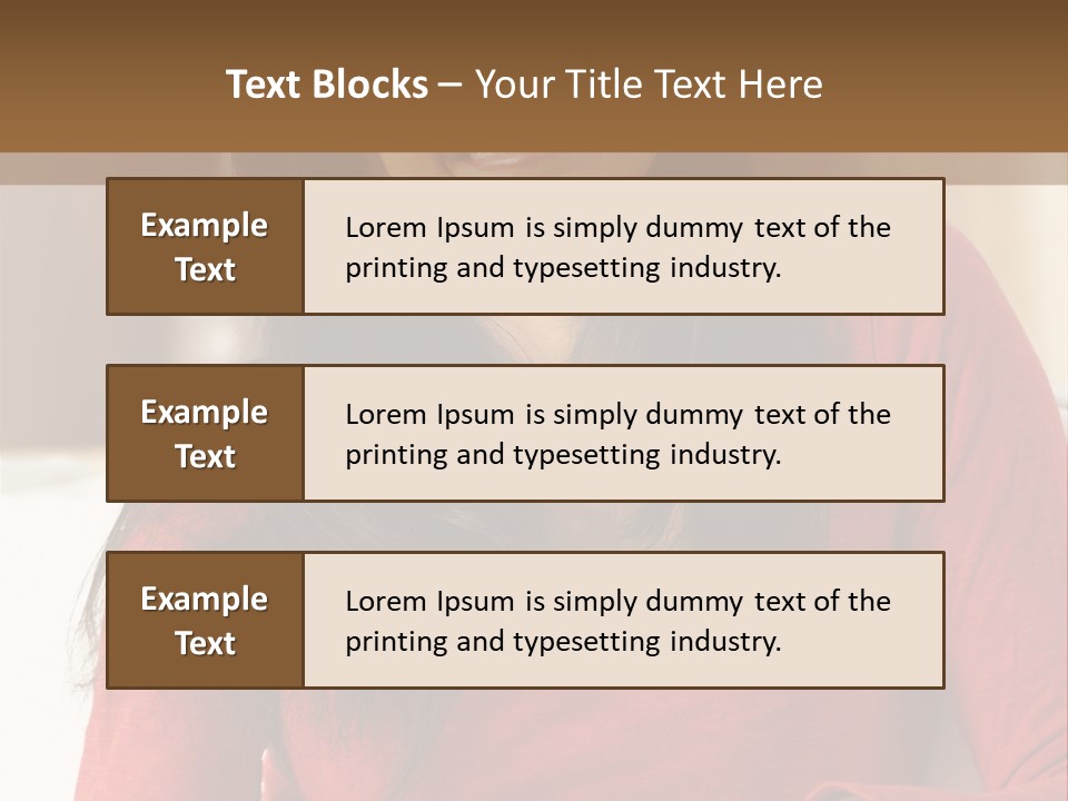 At Camera Happy Inside PowerPoint Template