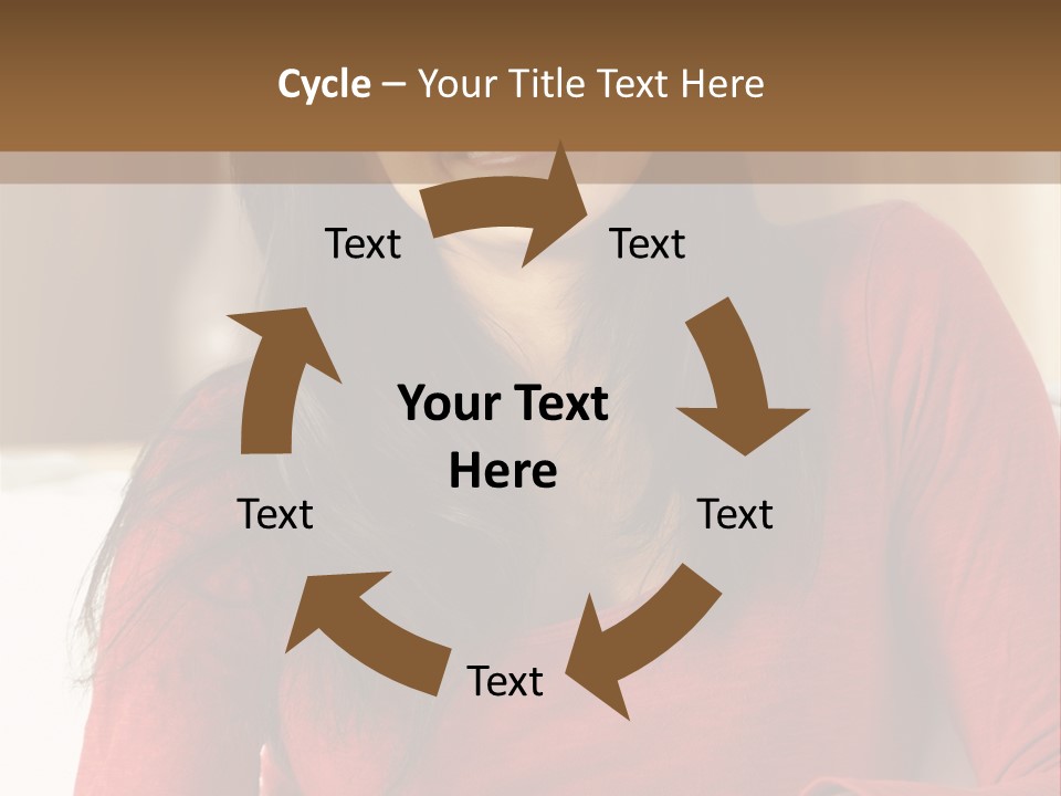 At Camera Happy Inside PowerPoint Template