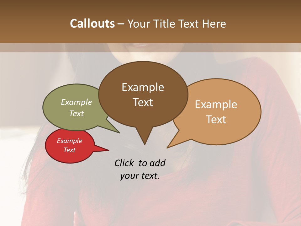 At Camera Happy Inside PowerPoint Template