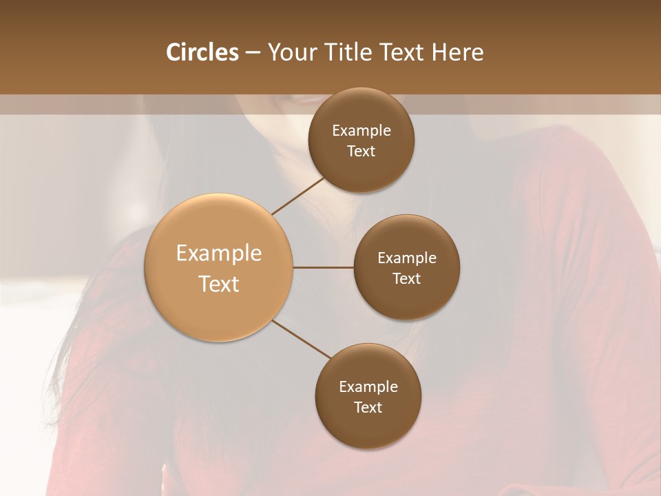 At Camera Happy Inside PowerPoint Template