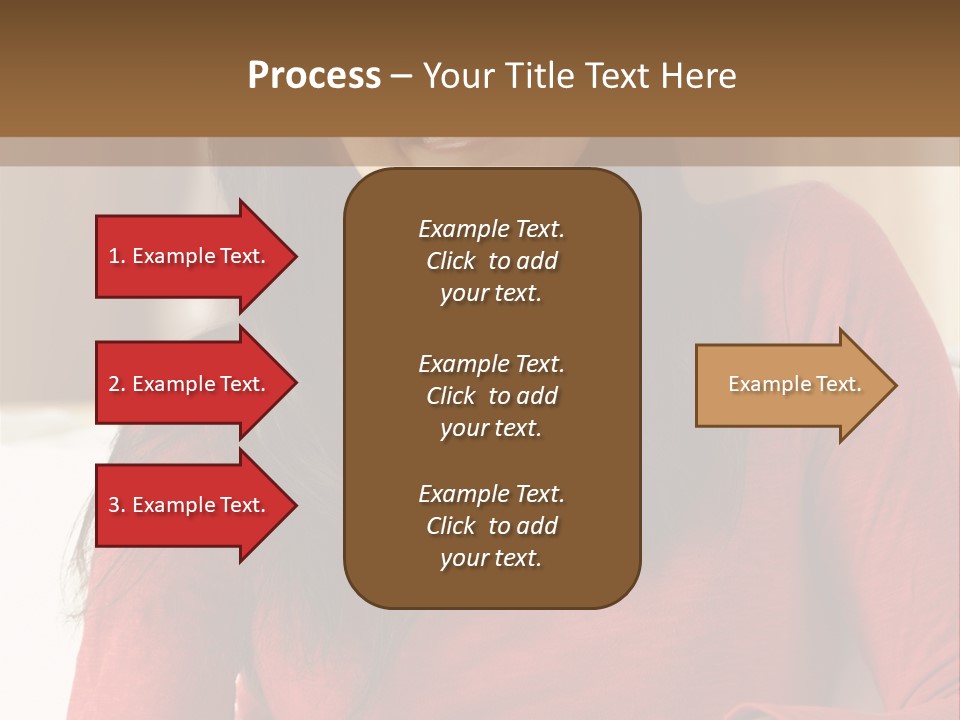 At Camera Happy Inside PowerPoint Template