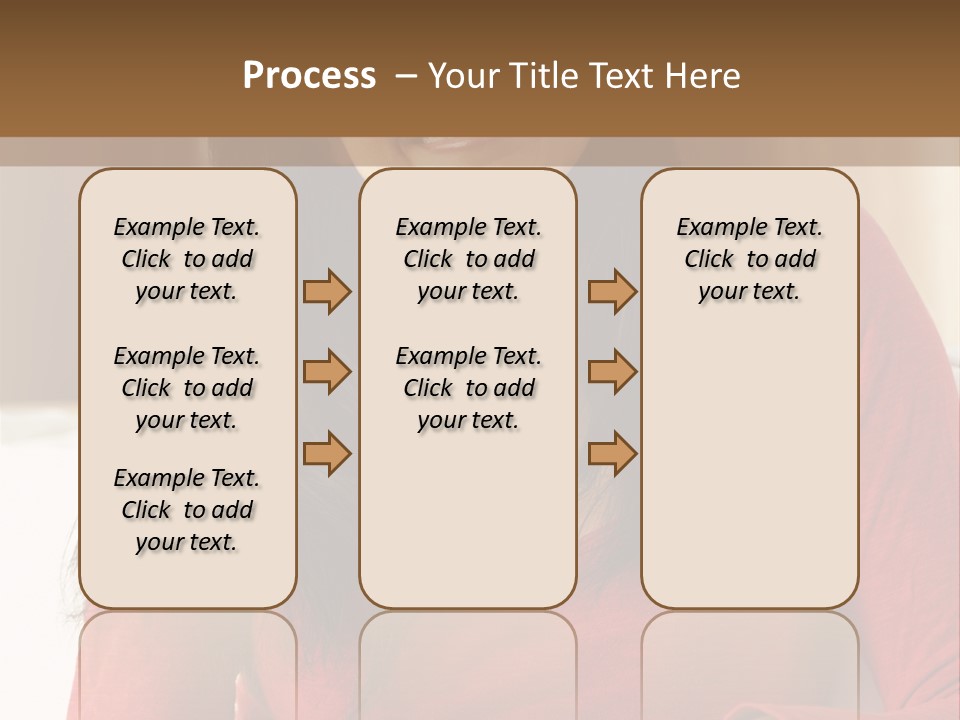 At Camera Happy Inside PowerPoint Template
