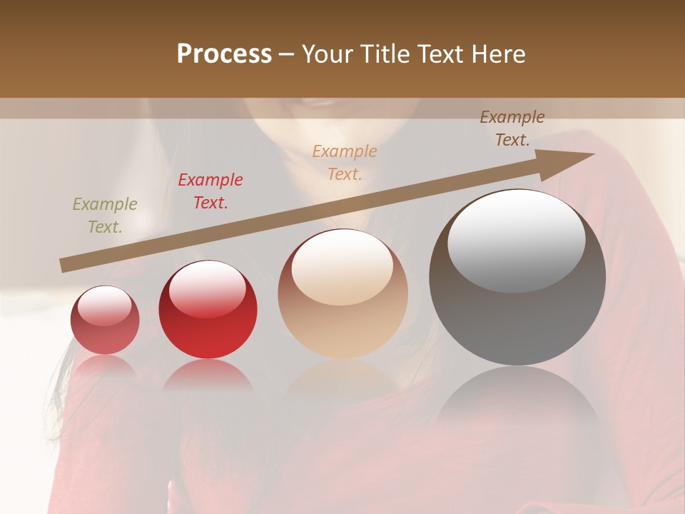 At Camera Happy Inside PowerPoint Template