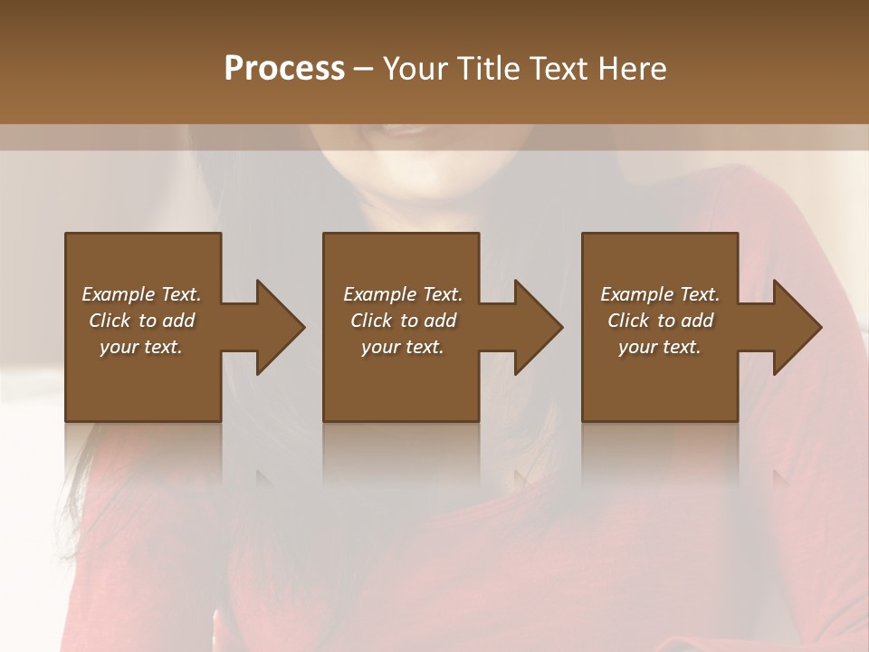 At Camera Happy Inside PowerPoint Template