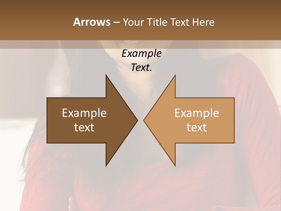 At Camera Happy Inside PowerPoint Template