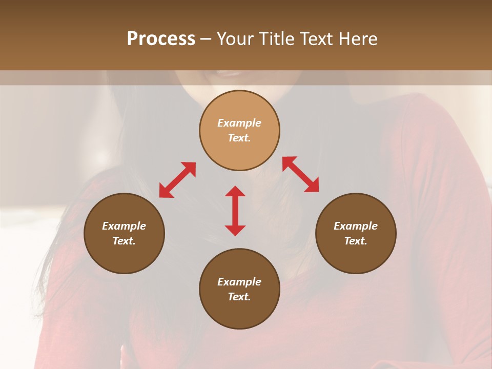 At Camera Happy Inside PowerPoint Template