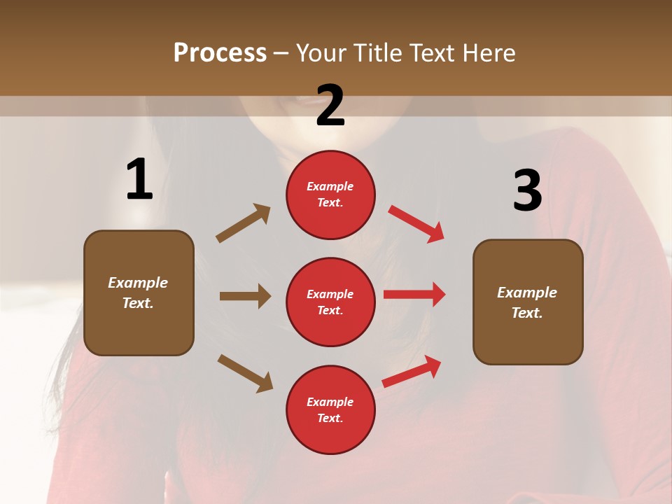 At Camera Happy Inside PowerPoint Template