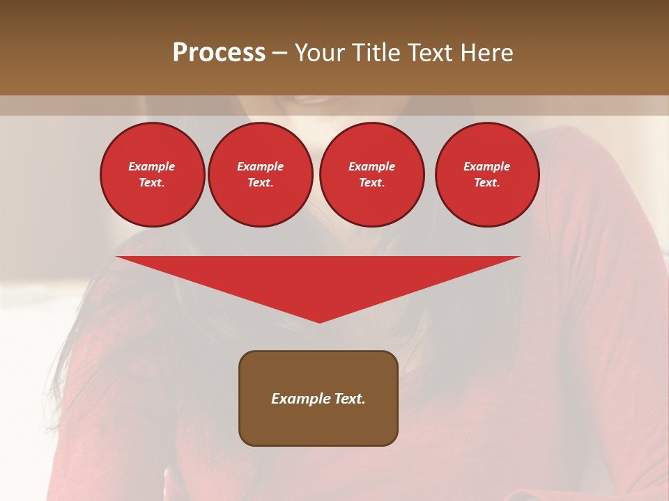 At Camera Happy Inside PowerPoint Template