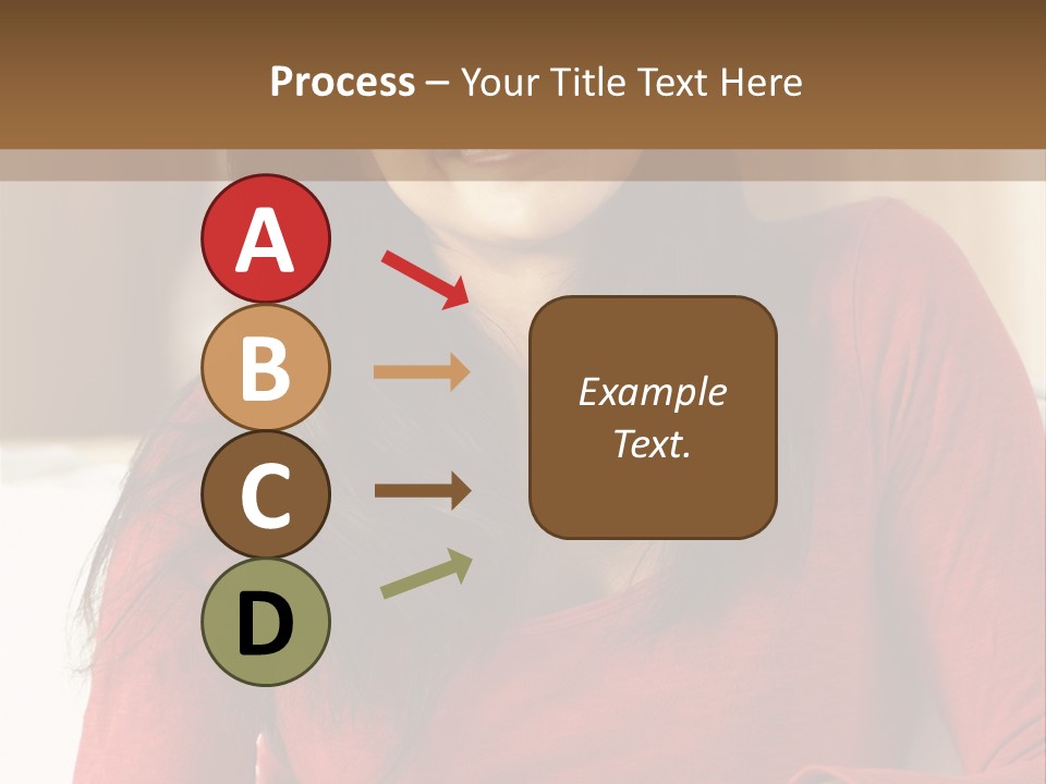 At Camera Happy Inside PowerPoint Template