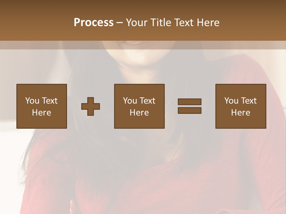 At Camera Happy Inside PowerPoint Template