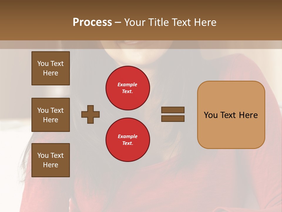At Camera Happy Inside PowerPoint Template