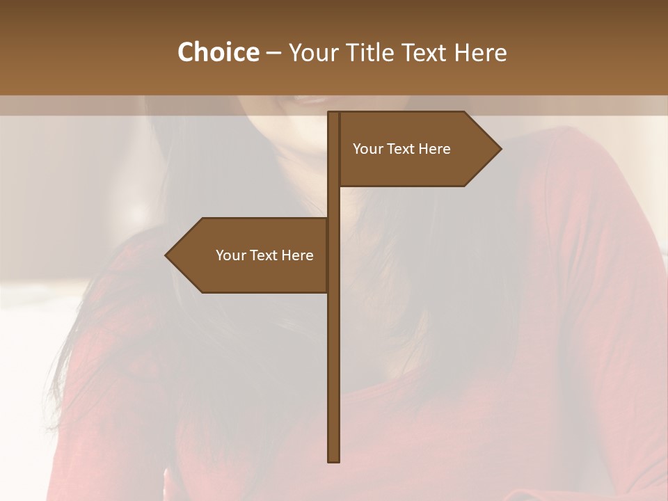 At Camera Happy Inside PowerPoint Template