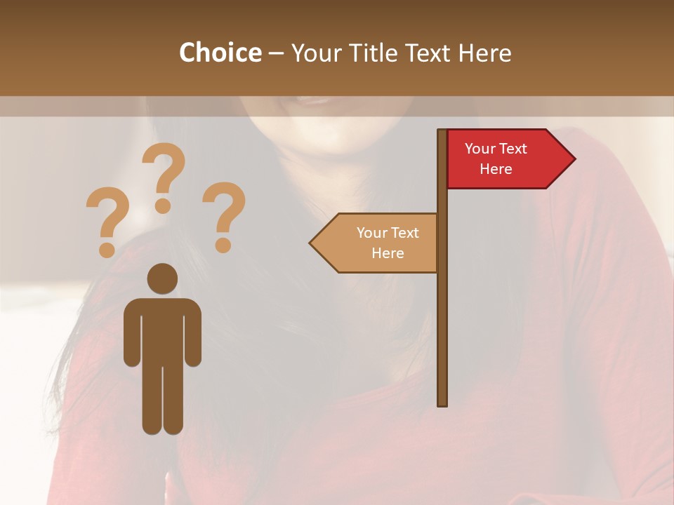 At Camera Happy Inside PowerPoint Template