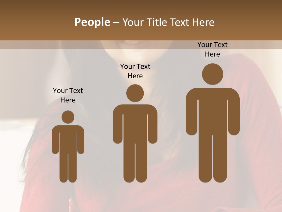 At Camera Happy Inside PowerPoint Template