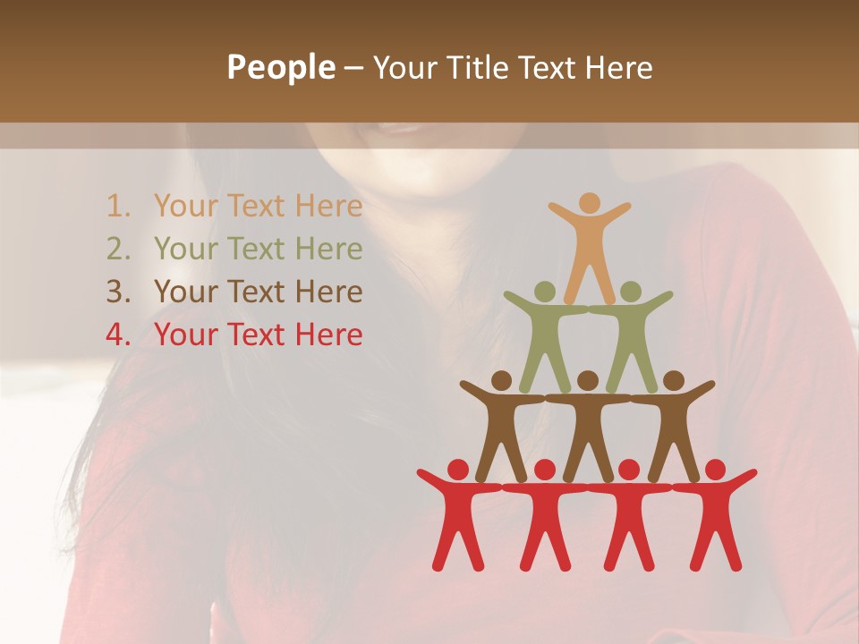 At Camera Happy Inside PowerPoint Template