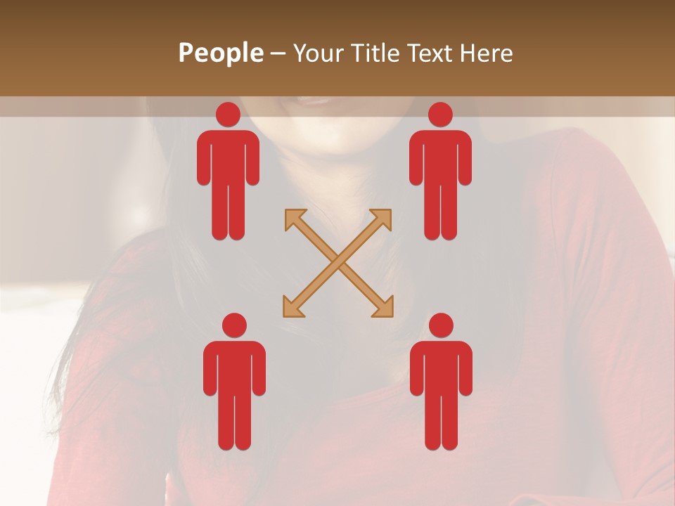 At Camera Happy Inside PowerPoint Template