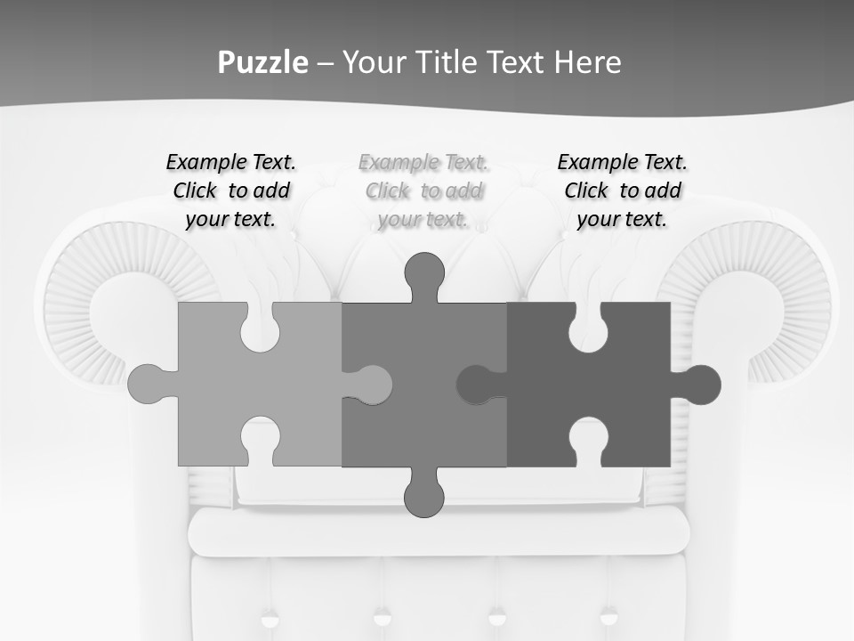 Urban Couch Interior PowerPoint Template