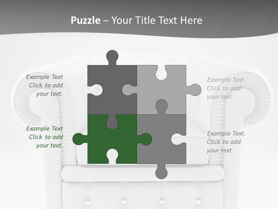 Urban Couch Interior PowerPoint Template