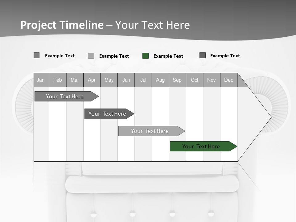 Urban Couch Interior PowerPoint Template