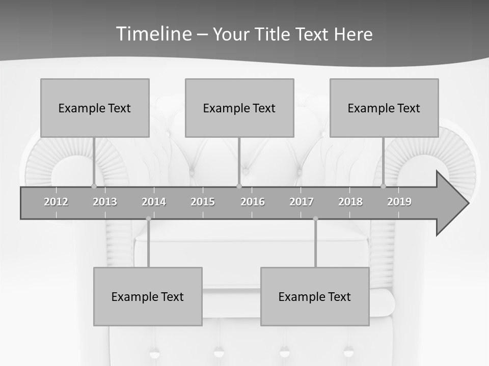 Urban Couch Interior PowerPoint Template