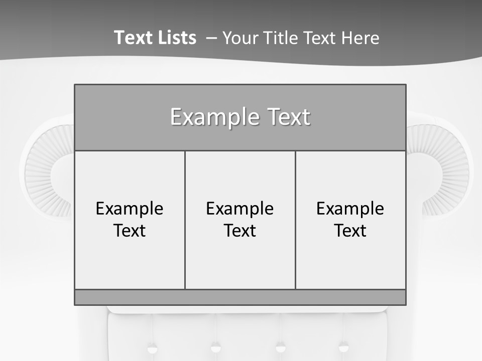 Urban Couch Interior PowerPoint Template