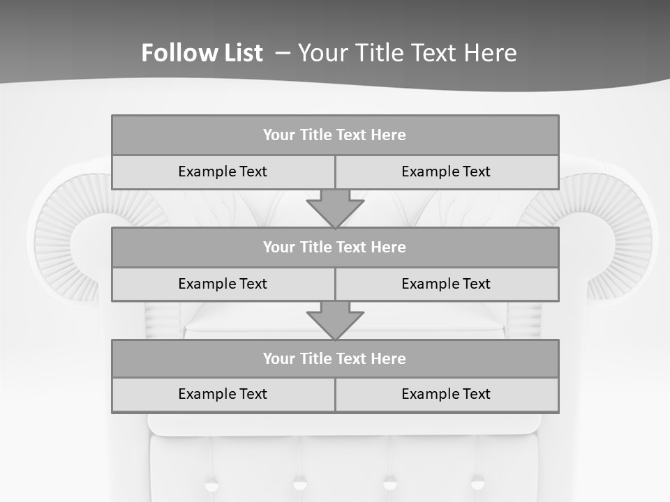 Urban Couch Interior PowerPoint Template