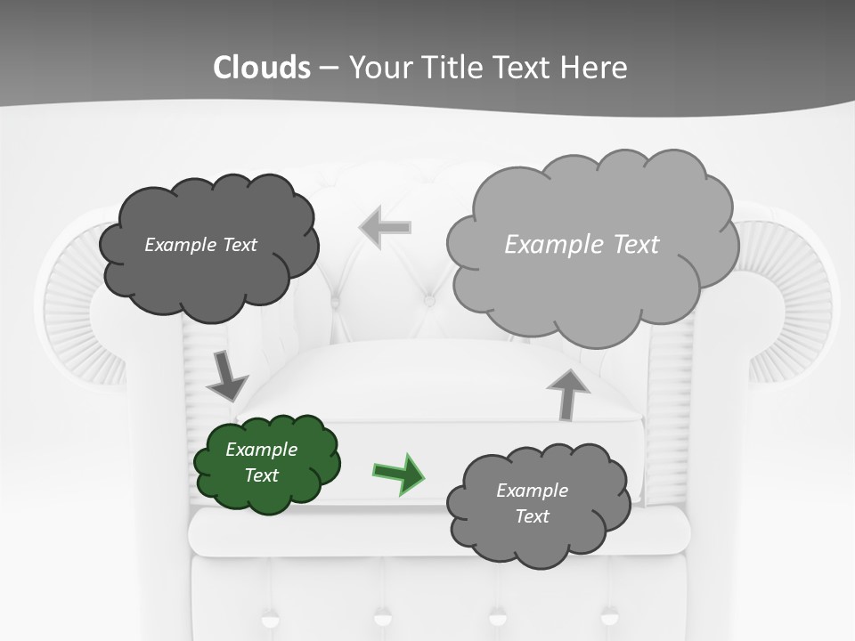Urban Couch Interior PowerPoint Template