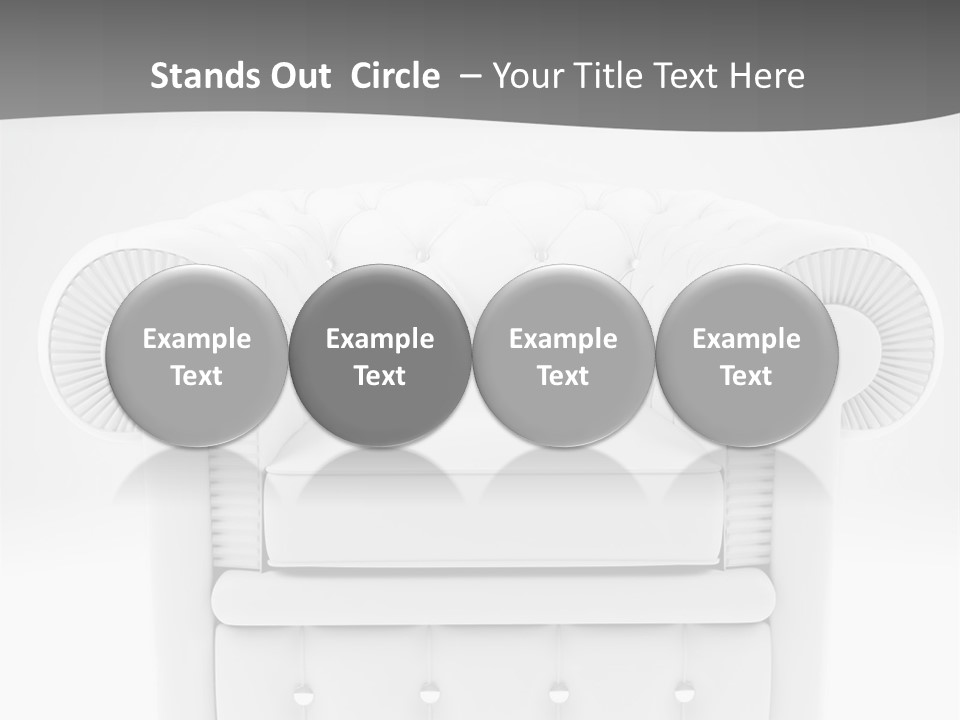 Urban Couch Interior PowerPoint Template