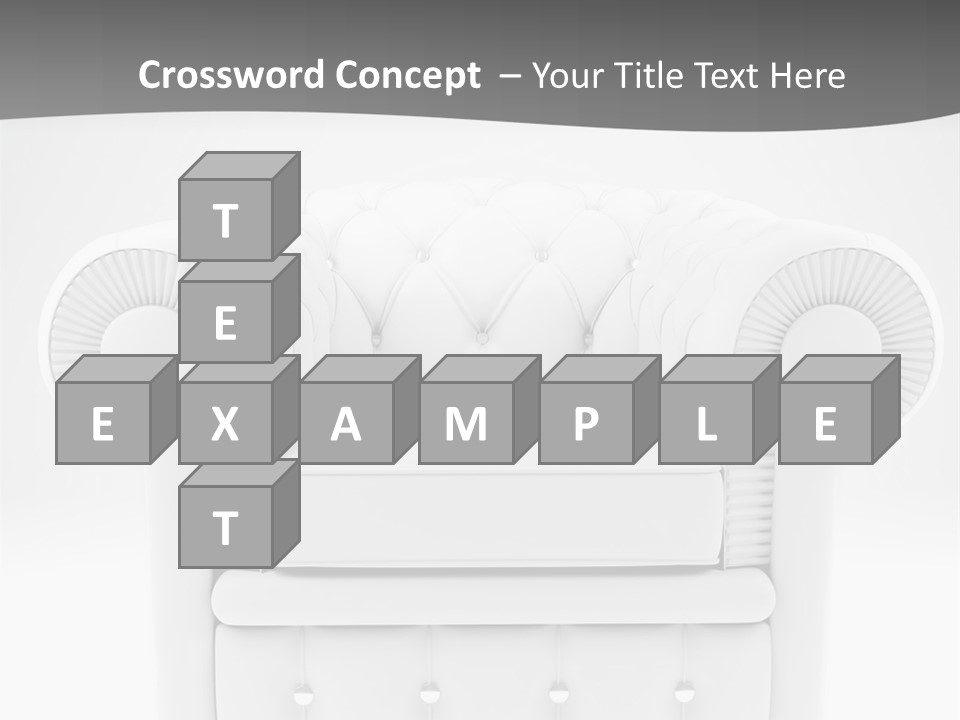 Urban Couch Interior PowerPoint Template