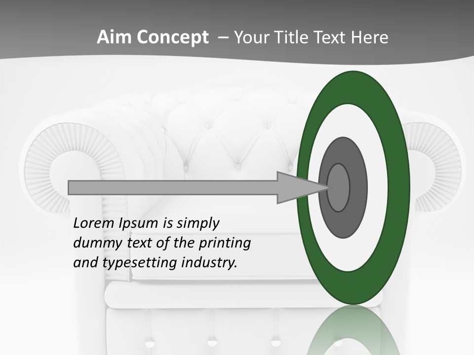 Urban Couch Interior PowerPoint Template